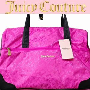 Juicy Couture Signature Logo Rolling Duffel Travel Bag